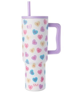 Simple modern 40 fluid oz insulated stainless steel trek tumbler